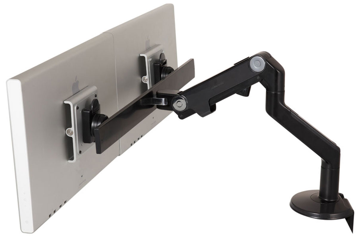 HumanScale M8 and M8.1 Monitor Arm Ergonomic Monitor Arms by HumanScale.